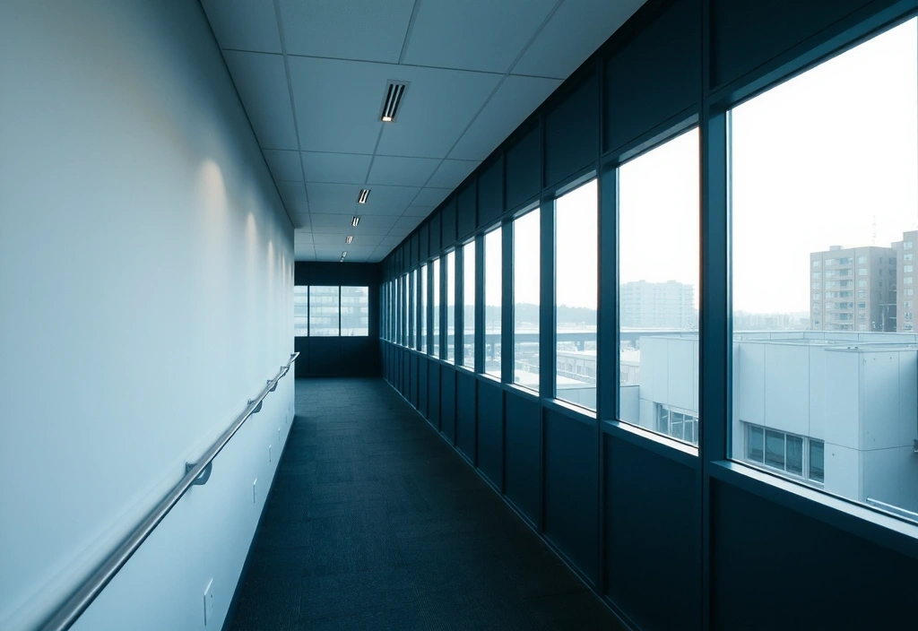 Modern tech workspace architecture